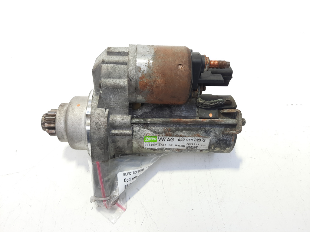 Electromotor Valeo, cod 02Z911023G, VW Eos (1F7, 1