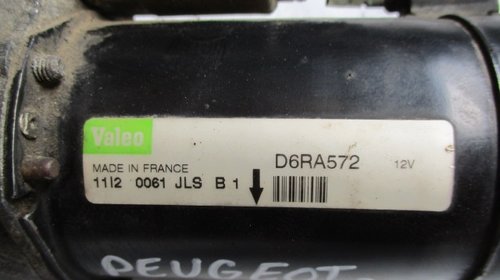 ELECTROMOTOR VALEO COD D6RA572 PEUGEOT 1007 106 205 206 306 307 309 405 PARTNER