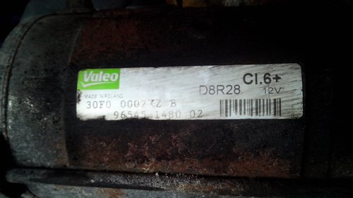 Electromotor valeo D8R28 citroen / peugeot