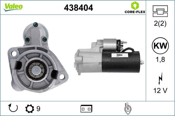 Electromotor Valeo VW PASSAT B5.5 (3B3) 2000-2005 - 438404