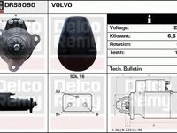 Electromotor VOLVO FH 12 DELCO REMY DRS8090