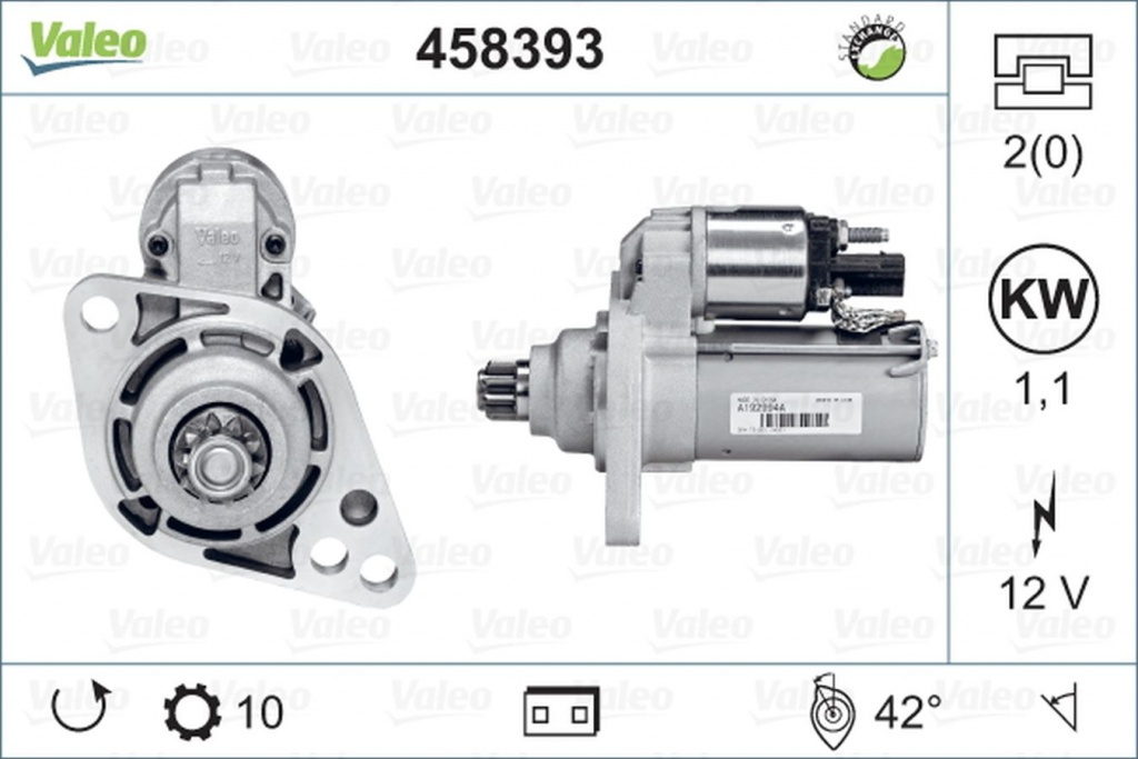 Electromotor VW EOS 1F7 1F8 VALEO 458393 PieseDeTop
