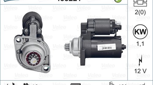 Electromotor VW GOLF V 1K1 VALEO 458221