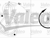 Electromotor VW GOLF V Variant 1K5 VALEO 436021