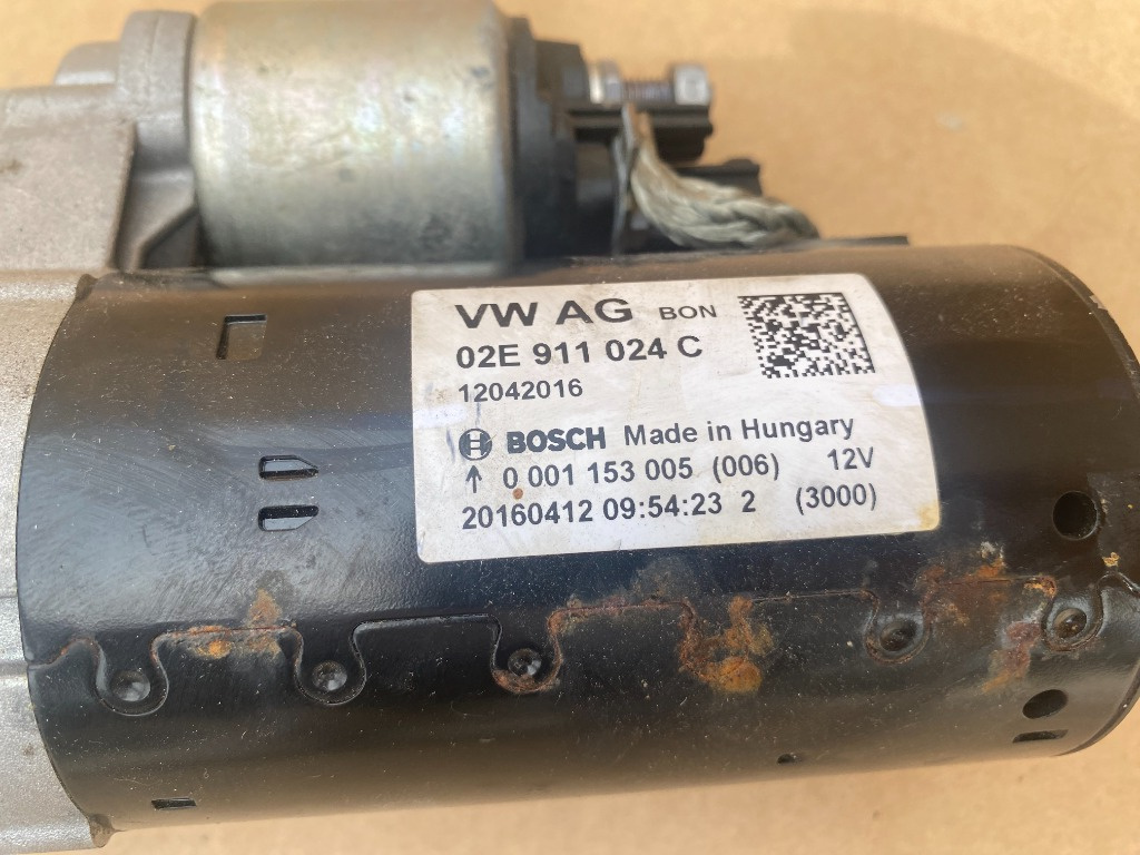 Electromotor VW Jetta 2017 2.0 tdi 02E91