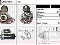 Electromotor VW JETTA II 19E 1G2 165 DELCOREMY DRS3050
