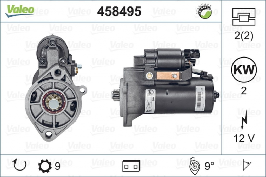 Electromotor VW LT 28-35 II bus 2DB 2DE 2DK VALEO 