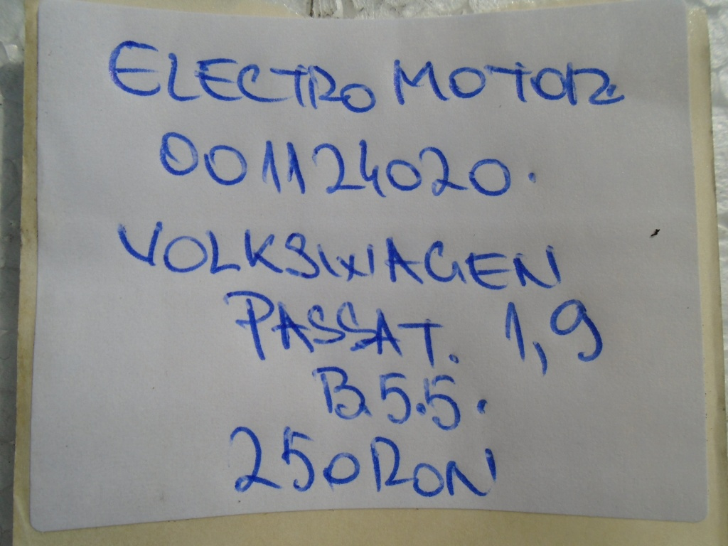 Electromotor vw passat 1.9 b 5.5 cod 001