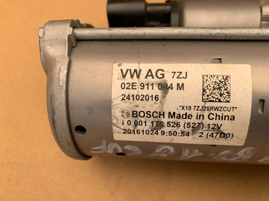 Electromotor VW Passat B8 1.8 tsi 02E911