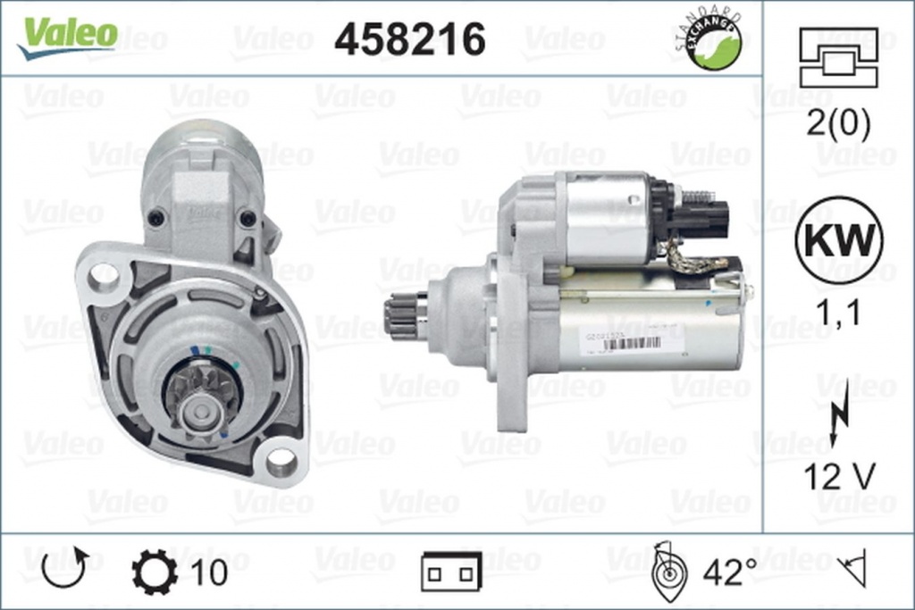 Electromotor VW PASSAT Variant 365 VALEO 458216