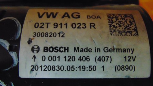 Electromotor VW Polo 1.2/ 1.4/ 1.6 TSi 0001120406