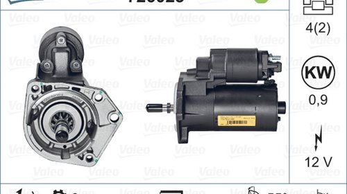 Electromotor VW POLO 9N VALEO 726023