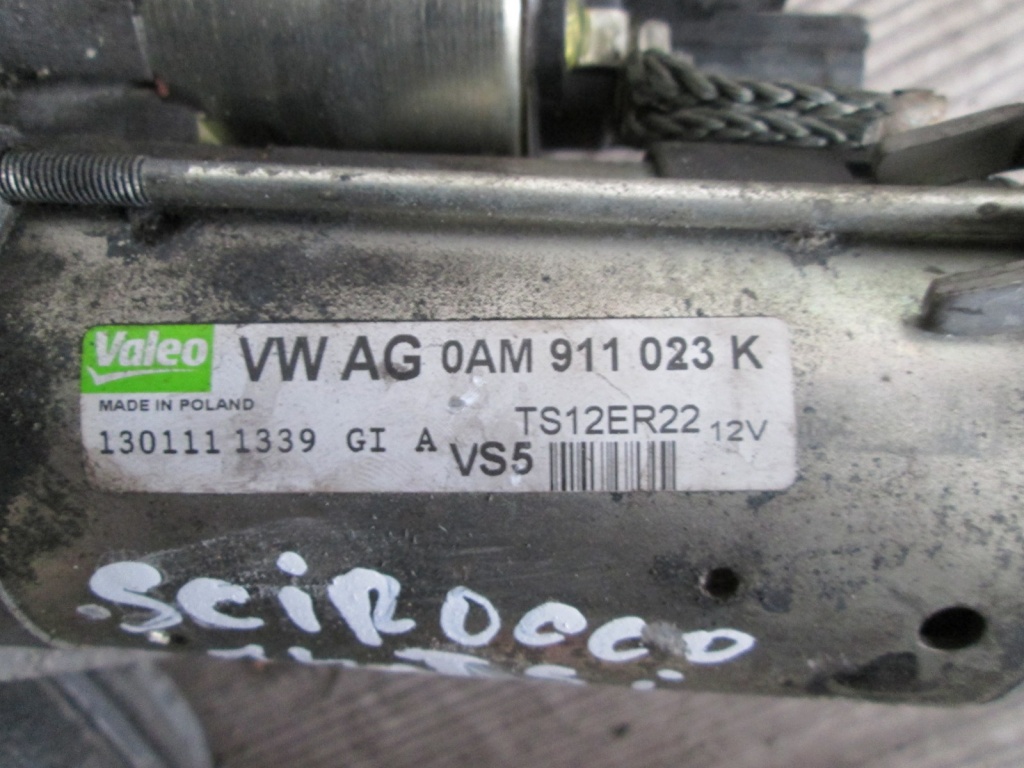Electromotor VW Scirocco 1.4 TFSI CAVD (