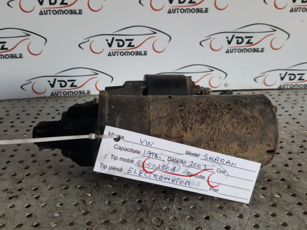 Electromotor Vw Sharan 1.9 TDi An 2003 Cod 0001125018
