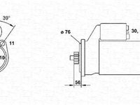 Electromotor VW SHARAN 7M8 7M9 7M6 MAGNETI MARELLI 943251330010