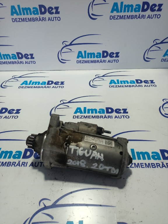 Electromotor VW Tiguan 2.0 tdi 2018 cod 02E911022C