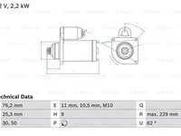 Electromotor VW TOUAREG 7LA 7L6 7L7 BOSCH 0986024050