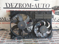 Electroventilatoare originale Seat Leon II 1.9 TDI 105 cai motor BLS cod piesa : 1K0121205AD