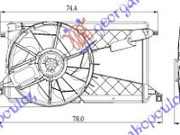 Electroventilator 1 8-2 0i-16v Di Turbo - Ford Focus C-Max 2003 , Z602-15025b