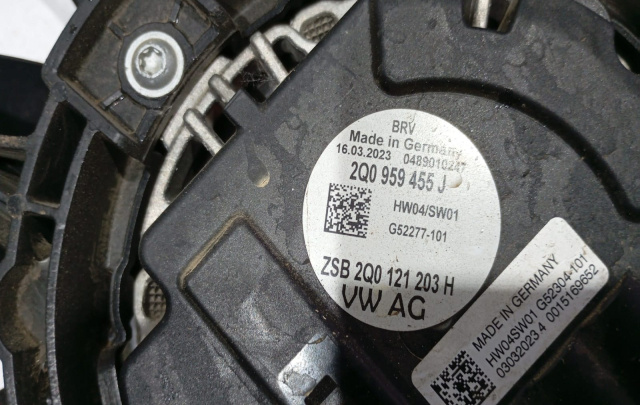 Electroventilator 2Q0959455J 1.0TSI Skod