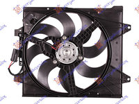 Electroventilator (+Ac/) Benzina-Diesel - Fiat 500 2007 , 51945063