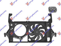 ELECTROVENTILATOR ASSY 1.9-2.2-2.5-2.8-3.0 DIESEL - Ac/, OPEL, OPEL MOVANO 98-09, 023906440