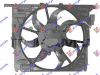 ELECTROVENTILATOR ASSY 3.0 BENZINA - 2.0-3.0 DIESEL (485mm) (600W) (3pin), BMW, BMW SERIES 5 (F10/11) 10-13, 160006450