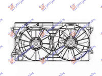 ELECTROVENTILATOR ASSY (DUBLU) (300MM / 285MM ) (2+2 PIN) - F2, TOYOTA, TOYOTA CELICA 01-06, 083306440