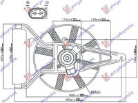 Electroventilator - Citroen Saxo 1999 , 125356