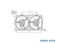 Electroventilator Citroen SAXO (S0, S1) 1996-2004 #2 05031608