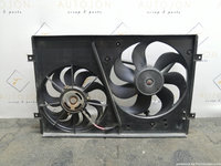 Electroventilator clima AC SKODA FABIA (6Y2) [ 1999 - 2008 ] 1.2 (AWY, BMD) 40KW|54HP OEM 6Q0121207F