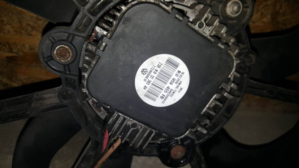 Electroventilator cod 1k0959455fb vw cad