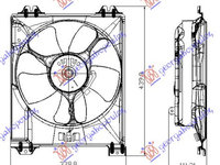 ELECTROVENTILATOR COMPLET 1.9JTD 1.9DDiS - SUZUKI SX4 07-13, SUZUKI, SUZUKI SX4 07-13, 083706450