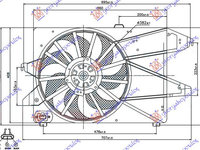 Electroventilator - Ford Mondeo 2000 , 1317304