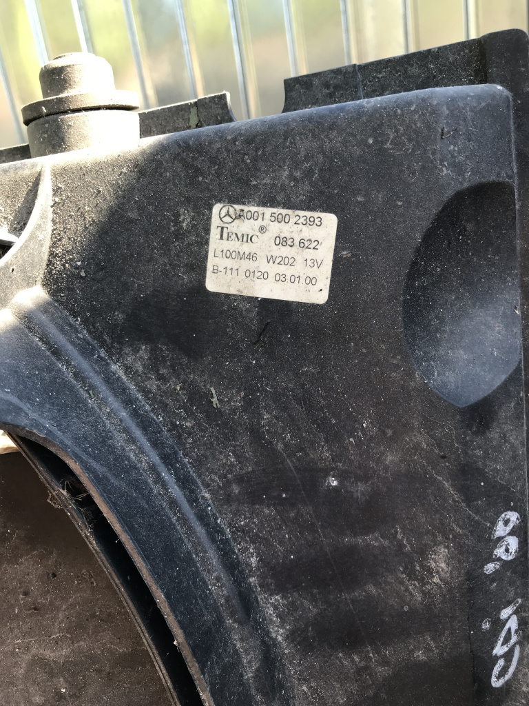 Electroventilator gmv c class 2.2 cdi an