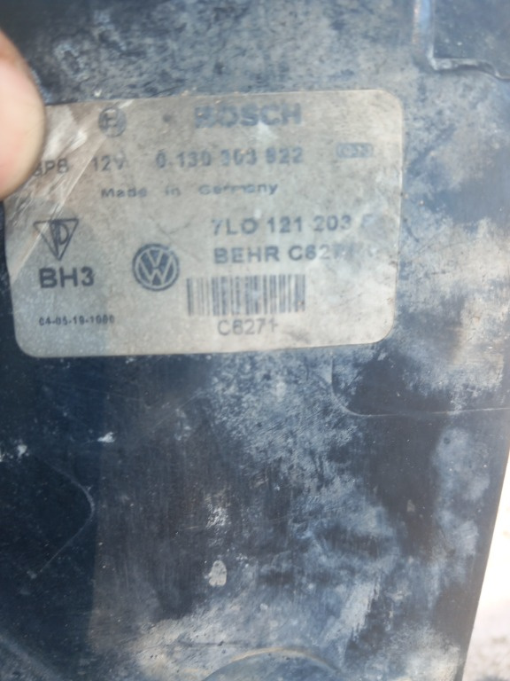 Electroventilator GMV VW Touareg 2.5 TDI
