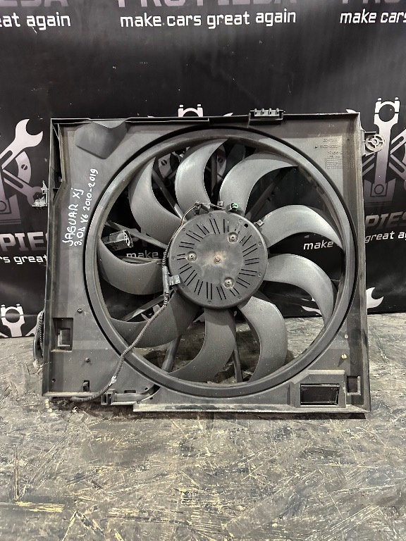 Electroventilator Jaguar XJ 3.0 V6 2010 2011 2012 2013 2014 2015 2016 2017 2018 2019 - imagine 1
