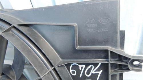 electroventilator Kia Sportage ; Hyundai Tucson 2.0 CRDI an 06-10 cod 25380-2EXXX