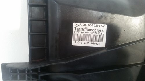 Electroventilator Mercedes C Class Kompressor Auto S203 1.8i 2003