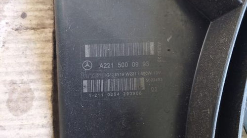 Electroventilator Mercedes w221 S class