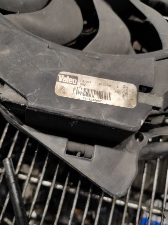 Electroventilator mic Audi A4 B6 1.9 TDI