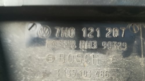 Electroventilator motor VW T5 motor 1.9 TDI din 2008