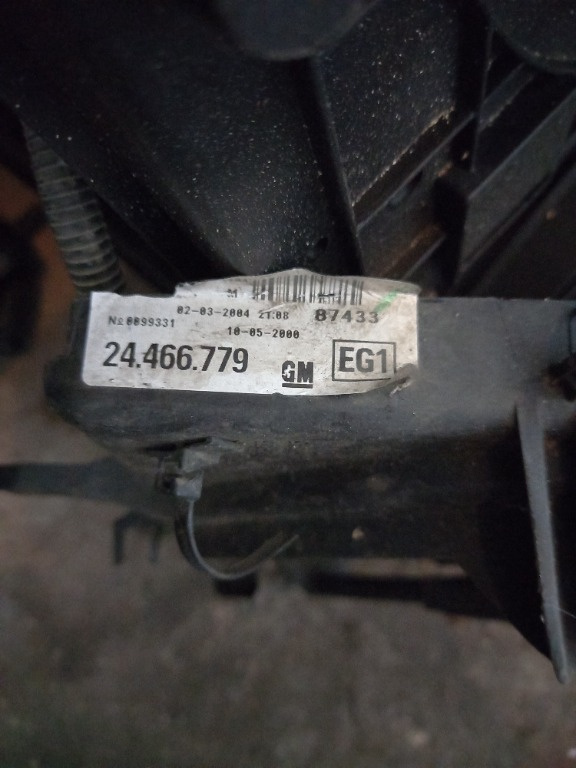 Electroventilator Opel Corsa C 1.3 CDTI 