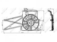 Electroventilator Opel VECTRA B (36_) 1995-2002 #2 05071006