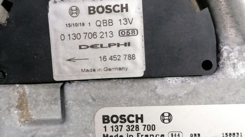 Electroventilator Opel Zafira C 2.0 CDTI: 0130706213,1137328700 [Fabr 2005-2015]