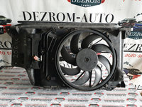Electroventilator original cu suport Peugeot 206 1.4 hdi cod piesa : 9631006980