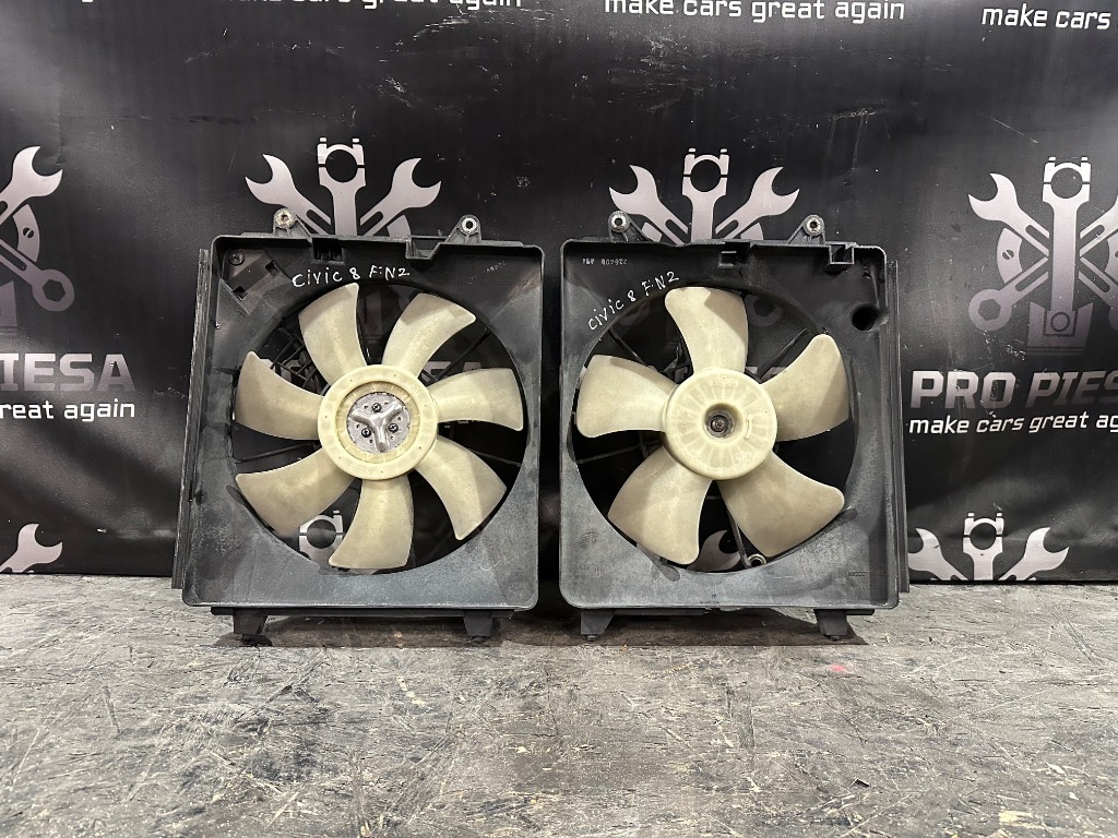 Electroventilator pereche radiator Honda Civic Type R Type S FN2 FN1 2.0 - Cod 19015-RSA-G01 / 19030-RSA-G01 - imagine 1