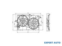 Electroventilator racire Ford MONDEO Mk III limuzina (B4Y) 2000-2007 #2 05051002