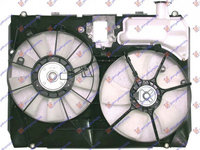 ELECTROVENTILATOR RADIATOR LEXUS RX 2003->2008 Electroventilator dublu complet benzina PIESA NOUA ANI 2003 2004 2005 2006 2007 2008