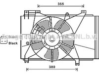 ELECTROVENTILATOR RADIATOR MAZDA 2 2003->2007 Electroventilator radiator motor, PIESA NOUA ANI 2003 2004 2005 2006 2007